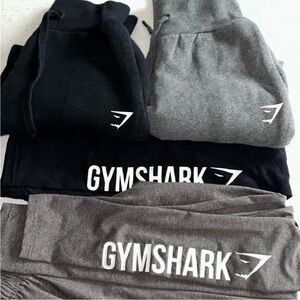 Gymshark set of 4 pants (2 sweatpants + 2 leggings)
